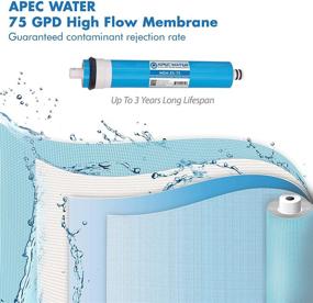 img 1 attached to Enhance Your APEC Water Filtration System with FILTER MAX ES75 Replacement