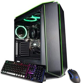 img 4 attached to 💻 CUK Mantis Custom Gaming Desktop PC (AMD Ryzen 7, 32GB RAM, 512GB NVMe SSD + 2TB HDD, NVIDIA GeForce RTX 3060 12GB, Windows 10 Home) Tower Gaming Computer