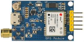 img 1 attached to Gowoops GPS модуль с активной антенной: идеально подходит для Arduino STM32 51 однокристальных микрокомпьютеров.