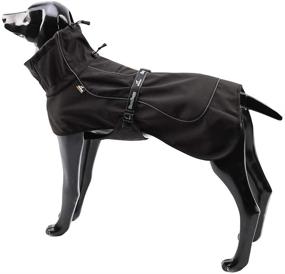 img 4 attached to ❄️ Stay Warm and Stylish with Tellpet's Reflective Waterproof Dog Jacket - Ideal for Cold Weather!