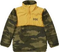 helly hansen легкий детский флис среднего слоя унисекс логотип