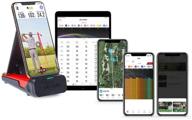 🏌️ advanced rapsodo golf launch monitor: mobile device compatible for indoor and outdoor use, gps satellite view, and pro-level precision (iphone & ipad) logo