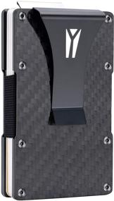 img 4 attached to 🔒 Secure and Sleek: Carbon Blocking Anti Theft Minimalist Pullout