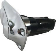 🚦 pactrade marine boat navigation all-round warm white stern light: 24" l, chrome base логотип