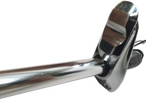 img 1 attached to 🚦 Pactrade Marine Boat Navigation All-Round Warm White Stern Light: 24" L, Chrome Base