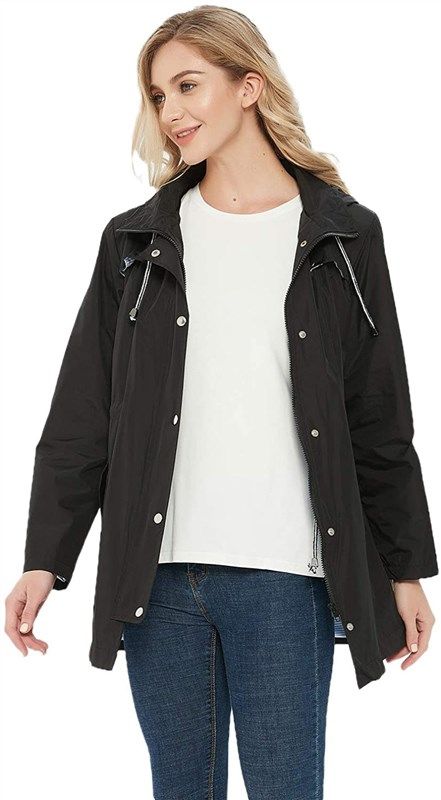 charis allure lightweight waterproof windbreaker women's clothing for coats, jackets & vests 로고