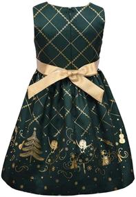 img 3 attached to Nutcracker-inspired Bonnie Jean Christmas Dress for Girls: Perfect Holiday Attire!