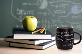 img 1 attached to 15 oz. Coffee Mug with Famous Mathematical Formulas - Decodyne Math Mug