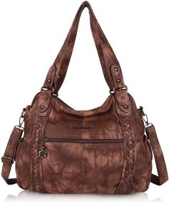 img 4 attached to Angel Barcelo Fashion Handbags Shoulder Women's Handbags & Wallets in Satchels