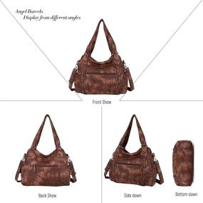 img 2 attached to Angel Barcelo Fashion Handbags Shoulder Women's Handbags & Wallets in Satchels