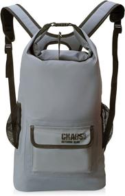 img 4 attached to 🌊 Chaos-Ready Waterproof Dry Bag Backpack for Kayaking, Fishing and Marine Activities