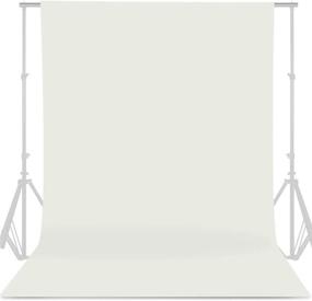 img 4 attached to 📸 GFCC 6FT x 10FT Ivory Photography Backdrop - Optimal Photo & Video Recording Background Screen for Pictures, Photoshoots, and Videos