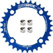 rocride narrow chainring speed bolts logo