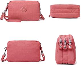 img 2 attached to 👜 Mindesa- Women's Waterproof Crossbody Clutch Shoulder Handbags & Wallets, plus Crossbody Bags