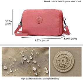 img 3 attached to 👜 Mindesa- Women's Waterproof Crossbody Clutch Shoulder Handbags & Wallets, plus Crossbody Bags