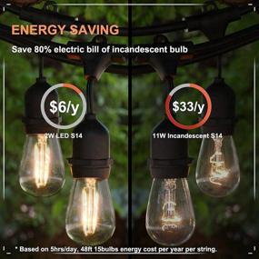 img 1 attached to Highly Durable S14 Shatterproof Lighting Replacement WinsaLED - Superior Quality and Long-lasting Performance