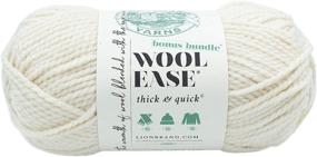 img 4 attached to 🧶 Lion Brand Wool-Ease T&amp;Q Yarn, 1 Pack, Fisherman: The Perfect Yarn for Knitting and Crocheting