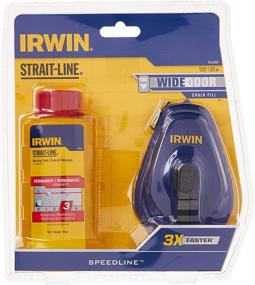 img 1 attached to 📏 Review: IRWIN STRAIT-LINE Chalk Line Speedline Reel - Red, 100 ft. (1932885)