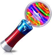 🔮 magical light show: artcreativity 7.5 inch light up magic ball toy wand for kids - flashing led wand for boys and girls - batteries included - fun gift or birthday party favor logo