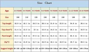 img 1 attached to Meina Pullover Sweatpants Tracksuit Sweatshirt Boys' Clothing - Active