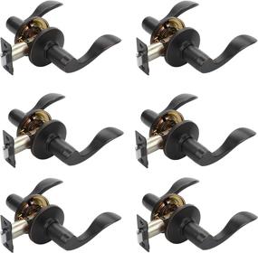 img 4 attached to 🚪 Dynasty Hardware HER-82-12P Heritage Lever Passage Set, Aged Oil Rubbed Bronze [6 Pack]: Contractor's Choice for Timeless Elegance and Durability