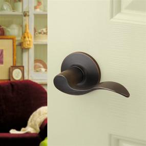 img 2 attached to 🚪 Dynasty Hardware HER-82-12P Heritage Lever Passage Set, Aged Oil Rubbed Bronze [6 Pack]: Contractor's Choice for Timeless Elegance and Durability