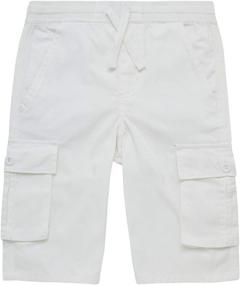 img 2 attached to 👖 Trendy Quad Seven Twill Boys Shorts: The Perfect Addition to Boys' Clothing Collection