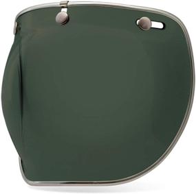 img 1 attached to 🚗 Bell Automotive Wayfarer Green 3-Snap Bubble DLX Shield: Essential Accessories for Automotive Safety