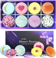 🛀 8-piece pack of aromatherapy shower steamers tablets gift sets - ideal for mother's day, christmas, perfect gift ideas for wife and women логотип