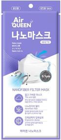 img 4 attached to 🔬 Revolutionary Air Queen Nano Mask: Superior Nanofiber Technology for Ultimate Protection - Individually Layered