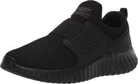 img 4 attached to 👞 Stylish and Comfortable: Skechers Depth Charge Loafer Black