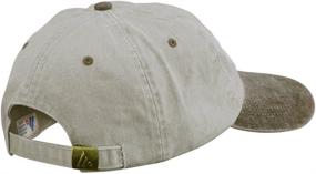 img 1 attached to E4Hats Wording Grandpa Embroidered Washed Sports & Fitness