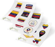 venezuela country stickers decals scrapbook logo