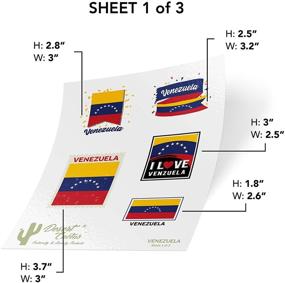 img 3 attached to Venezuela Country Stickers Decals Scrapbook