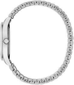 img 3 attached to Caravelle Womens Quartz Stainless Steel Women's Watches