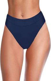 img 4 attached to 👙 Hilor Women's High Waisted Bikini Swimsuits in Women's Clothing