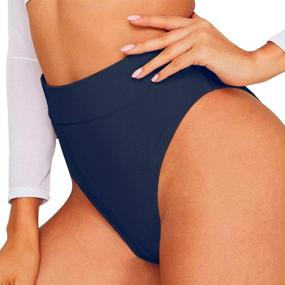 img 3 attached to 👙 Hilor Women's High Waisted Bikini Swimsuits in Women's Clothing