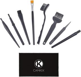 img 4 attached to Camkix Multi Purpose Brushes Black Multi Sized