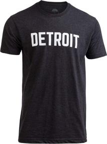 img 3 attached to Detroit Classic Detroiter Michigan T Shirt Men's Clothing and Shirts