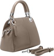 elegant genuine leather women's handbags, wallets, and top-handle bags by giorgio ferretti logo