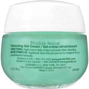 img 2 attached to 🧴 Garnier SkinActive Moisture Rescue Facial Moisturizer, for Normal/Combination Skin, 1.7 oz.