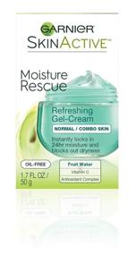 img 1 attached to 🧴 Garnier SkinActive Moisture Rescue Facial Moisturizer, for Normal/Combination Skin, 1.7 oz.