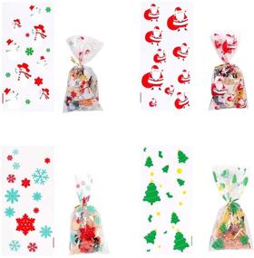 img 2 attached to Christmas Cellophane Treat Cookie Supplies