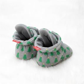img 1 attached to Bellocasa Newborn Booties Gripper Slippers Apparel & Accessories Baby Girls