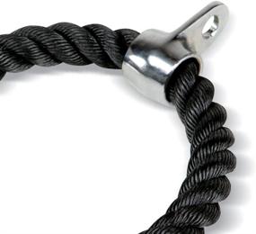 img 2 attached to 💪 TCR-24 Marcy Heavy Duty Nylon Triceps Rope - Optimized for Upper Body Workouts