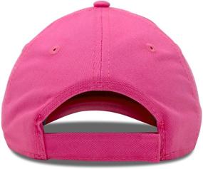 img 1 attached to DALIX Womens Cap Adjustable Hat: Premium 100% Cotton in Black, White, Gold, Lavender, Blue, Pink, Lime Green & Hot Pink