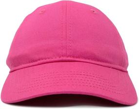 img 3 attached to DALIX Womens Cap Adjustable Hat: Premium 100% Cotton in Black, White, Gold, Lavender, Blue, Pink, Lime Green & Hot Pink