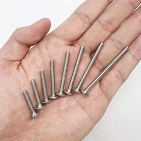 img 1 attached to 🔩 Adiyer 40 Pack Machine Stainless Phillips: Ultimate Quality Screws for Your Projects!