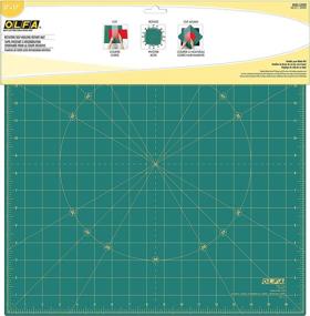 img 3 attached to 🔪 Efficient 12" OLFA Rotating Self-Healing Rotary Mat for Precise Cuts