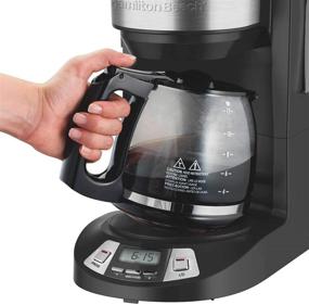 img 2 attached to ☕ Streamlined and Convenient: Hamilton Beach 12 Cup Programmable Coffee Maker 52580270 46290